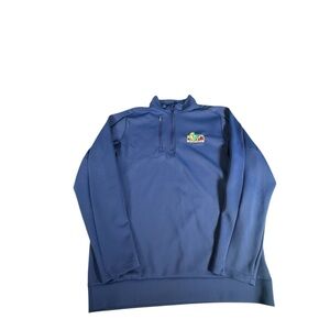 Antigua Super Bowl LVII 1/4 Zip Pullover Blue XLT NFL Stretch Jacket